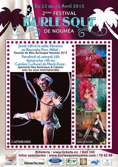 Festival Burlesque de Nouméa 2015