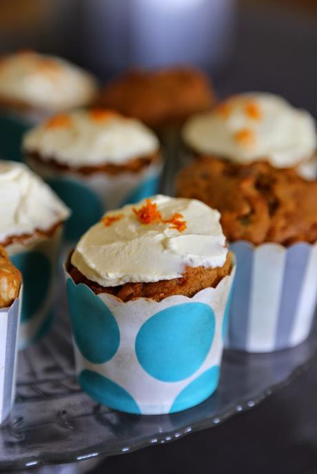 Carrot cake muffin (recette de Julie Andrieu )