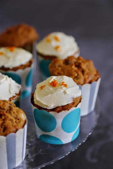 Carrot cake muffin (recette de Julie Andrieu )