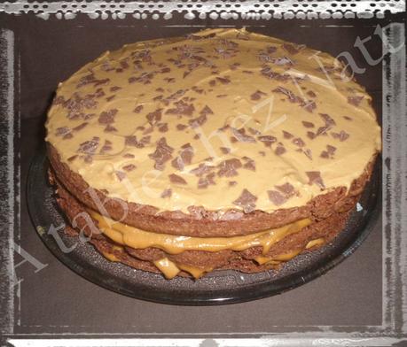 layer cake choco-spéculoos