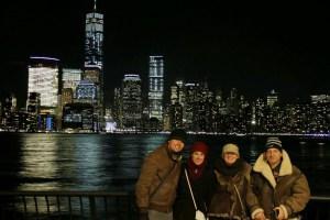 hudson river nuit manhattan