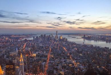 tombee nuit sud manhattan