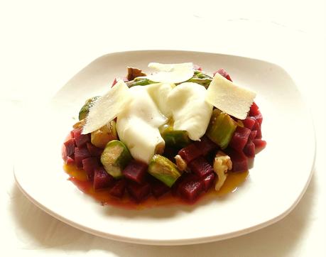 salade de betteraves aux asperges et oeufs pochés inrattable2