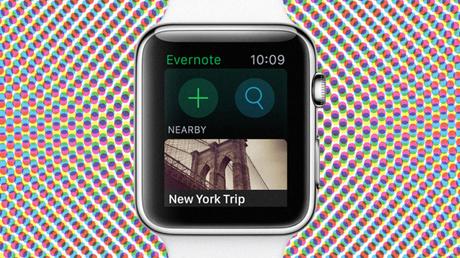 [Vidéo] L'App Evernote sur Apple Watch