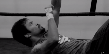 L’entrainement de Manny Pacquiao vu par Nike