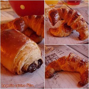 Pains au chocolat et croissants
