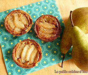 Tartelettes poires noisettes