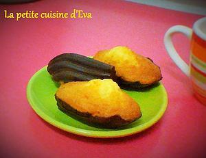 Madeleines coquilles aux zestes d'orange ...