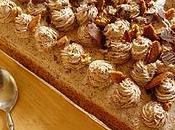 Gâteau noix Chantilly stracciatella