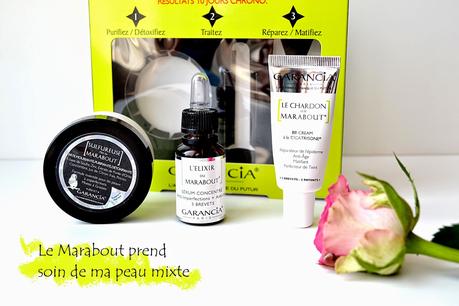 Le Marabout de Garancia s'occupe de ma peau mixte à imperfections