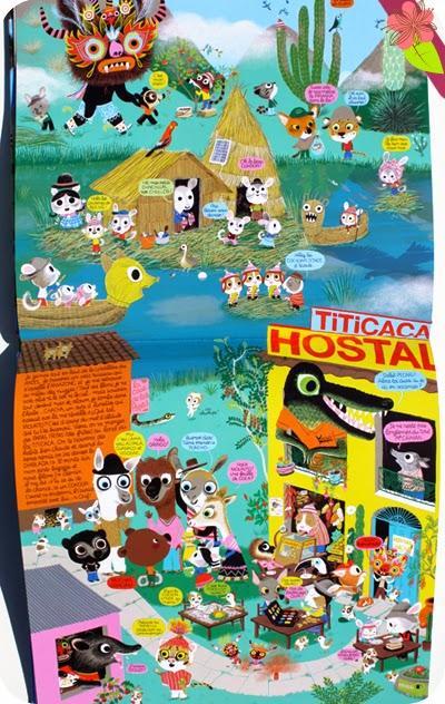 Le Tour du Monde de Mouk à vélo et en gommettes ! de Marc Boutavant