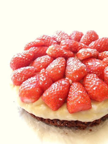Tarte aux fraises sans cuisson au basilic tarte aux fraises sans cuisson2