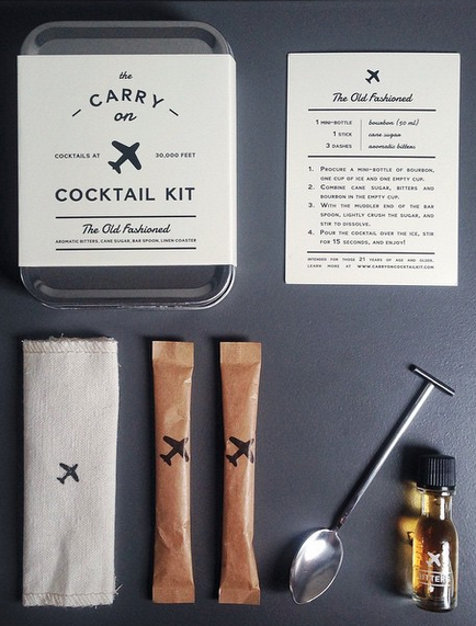 Carry on cocktail kit