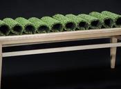 Courbes vertes banc durable Benjamin Rousse