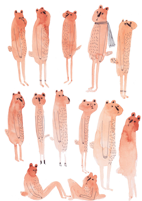 Des ours un peu mélancoliques (mais ça va mieux après) et...