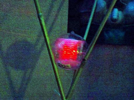 une goutte de pluie sur le visage