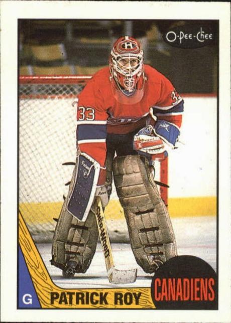 Hockey card of the day : 1987-88 O-Pee-Chee #163 Patrick Roy