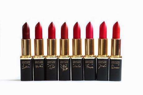 Collection Exclusive pure Red's de L'Oréal