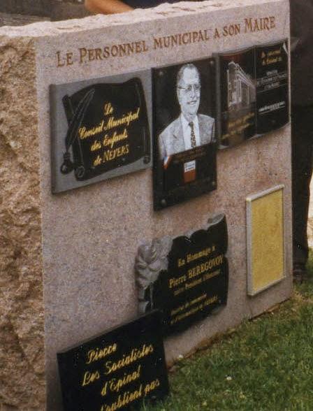 Dominique Gambier rend hommage à la mémoire de Pierre Bérégovoy