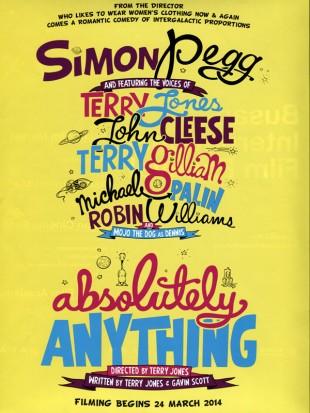 [News/Trailer] Absolutely Anything : le nouveau film des Monty Python, avec Simon Pegg !