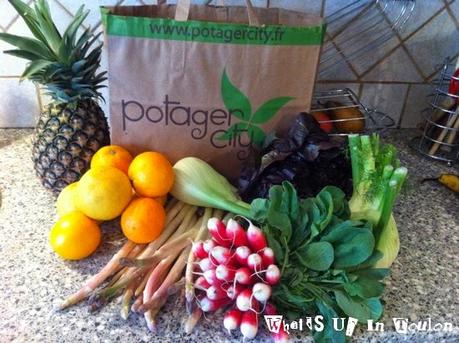 J'ai testé Potager City, livraison de fruits et légumes frais