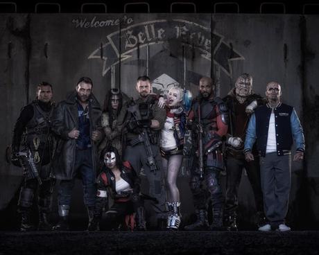 La Suicide Squad au grand complet et en costume !