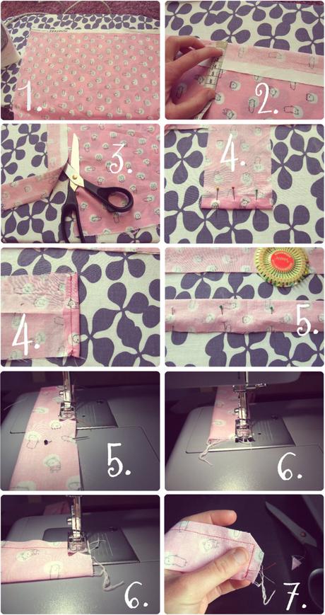 DIY de printemps: mettre un petit noeud sur un top