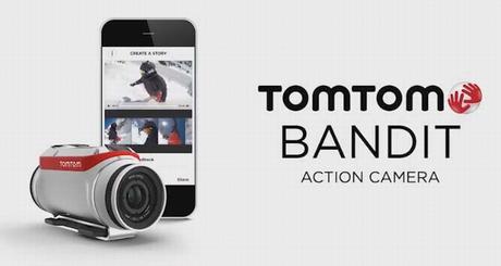 TomTom se lance sur le marché de l’Action Cam avec la Bandit, GPS intégré