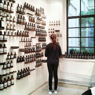 Paris / Aesop / Photos Atelier rue verte /