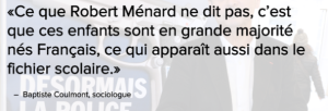 Ménard, ce salopard, va-t-il aussi rétablir le port obligatoire de l’étoile jaune à Béziers ?