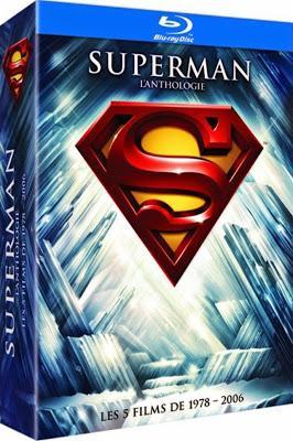 Coffret Bluray Superman L'anthologie