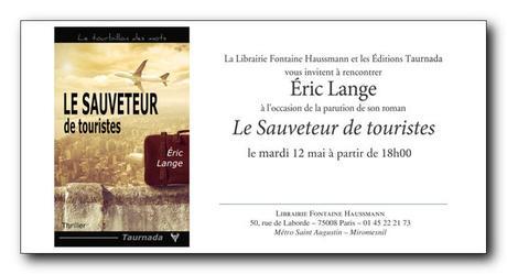 Séance de dédicace d'Éric Lange