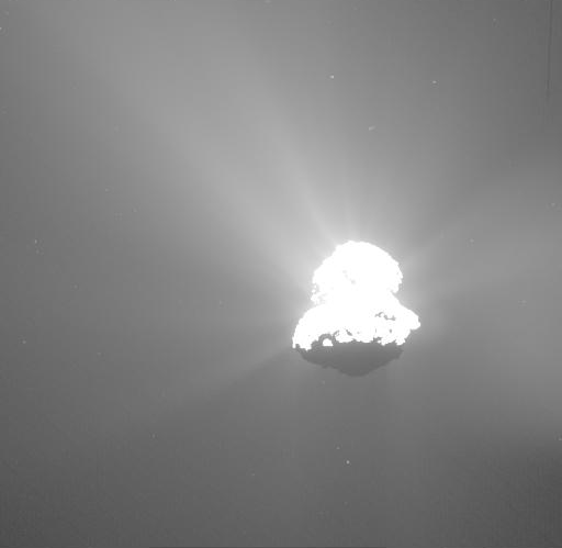 Rosetta, témoin direct de l’activité croissante de la comète « Tchouri »