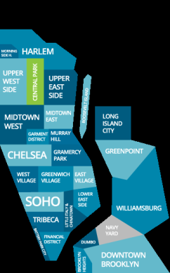 quartiers de New York