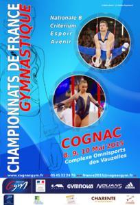 CHAMPIONNATS DE FRANCE INDIVIDUELS COGNAC  2015 - GYMNASTIQUE