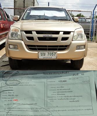Thaïlande- Une cession de vente de véhicules aux enchères [HD]