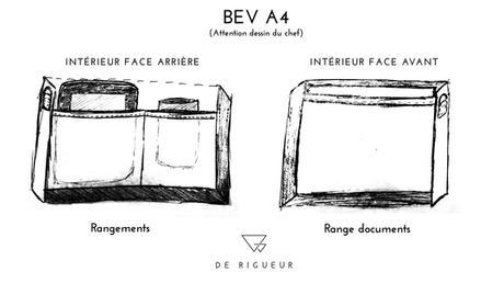 Le BEV Porte-documents - A4 : De Rigeur Maroquinerie