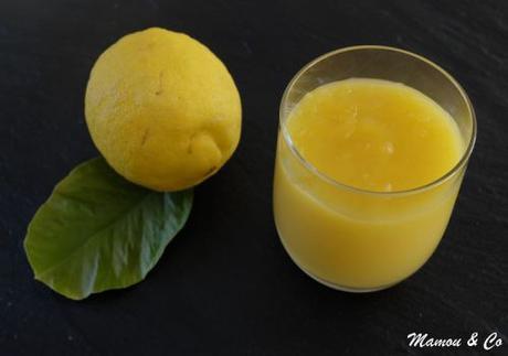 Lemon curd sans beurre