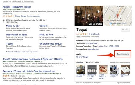 L’onglet Google+ Local disparaît de la barre d’outils de Google+