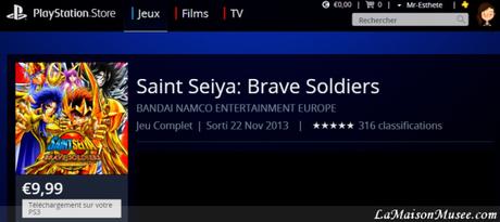 Saint Seiya Brave Soldiers Blog