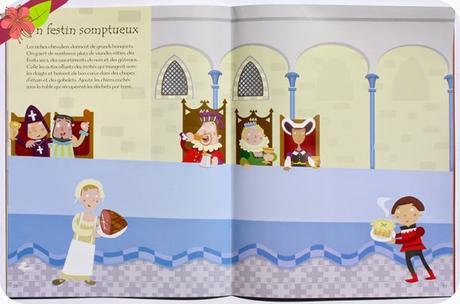 Autocollants Usborne - Chevaliers et châteaux - éditions Usborne