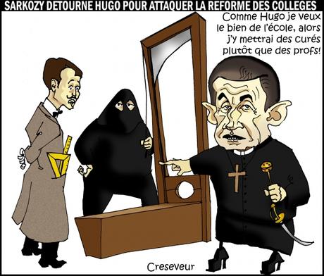 Après Jaurès, Sarkozy tente le maladroit rapt de Hugo