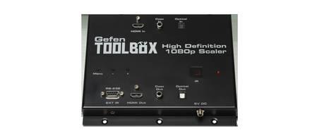gtb hd 1080ps blk top 1 GeFen Toolbox High Definition 1080p Scaler externe