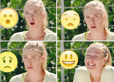 Quand les stars du tennis féminin font des têtes d’Emoji