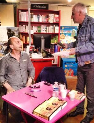Éric Lange à la Librairie Fontaine Haussmann
