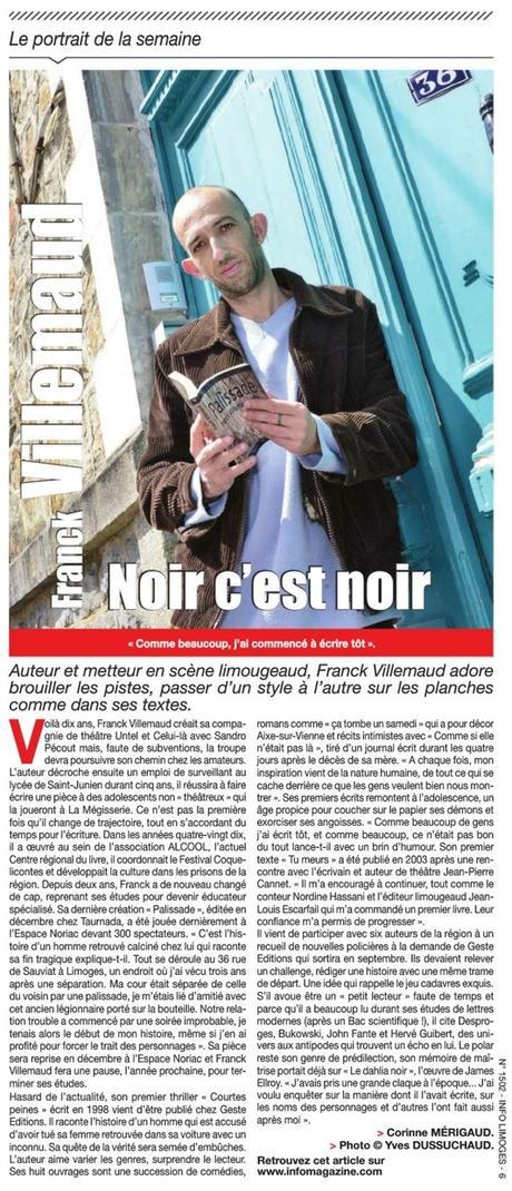 Portrait de Franck Villemaud - INFO MAGAZINE