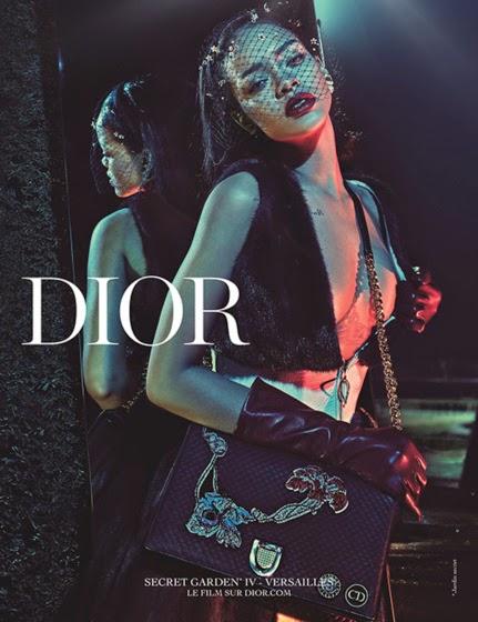 La campagne Secret Garden de Dior avec Rihanna : Les clichés enfin dévoilés...
