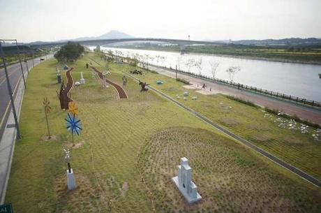 Les lieux pour faire du vélo en Corée.