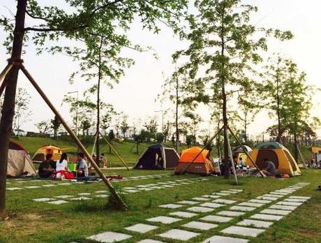 Les lieux pour faire du vélo en Corée.