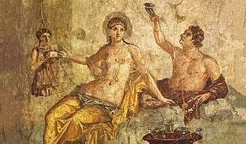 Les excès de boire et de manger à Rome